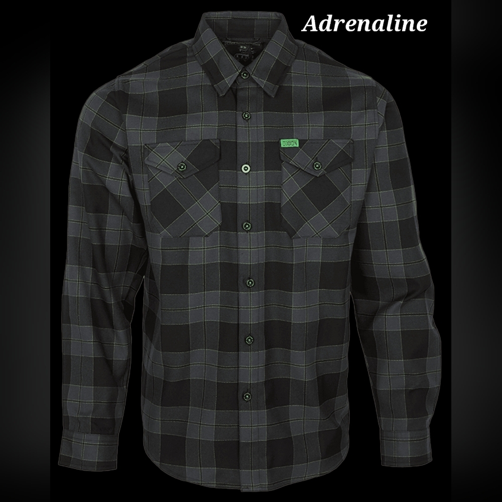 DIXXON Adrenaline Flannel -- Mens XL